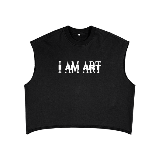 CASHIOOO (I AM ART) Boxy Tank Top