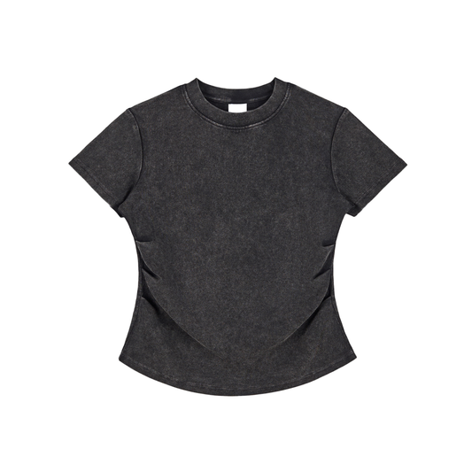 CASHIOOO Bodycon Cotton T-Shirt